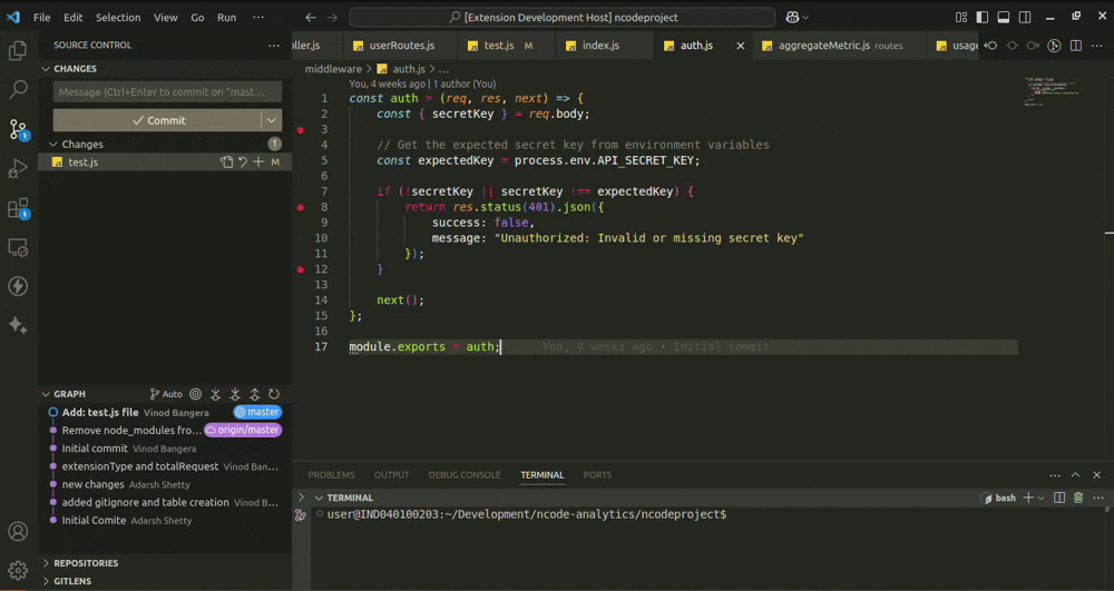 Commit Message